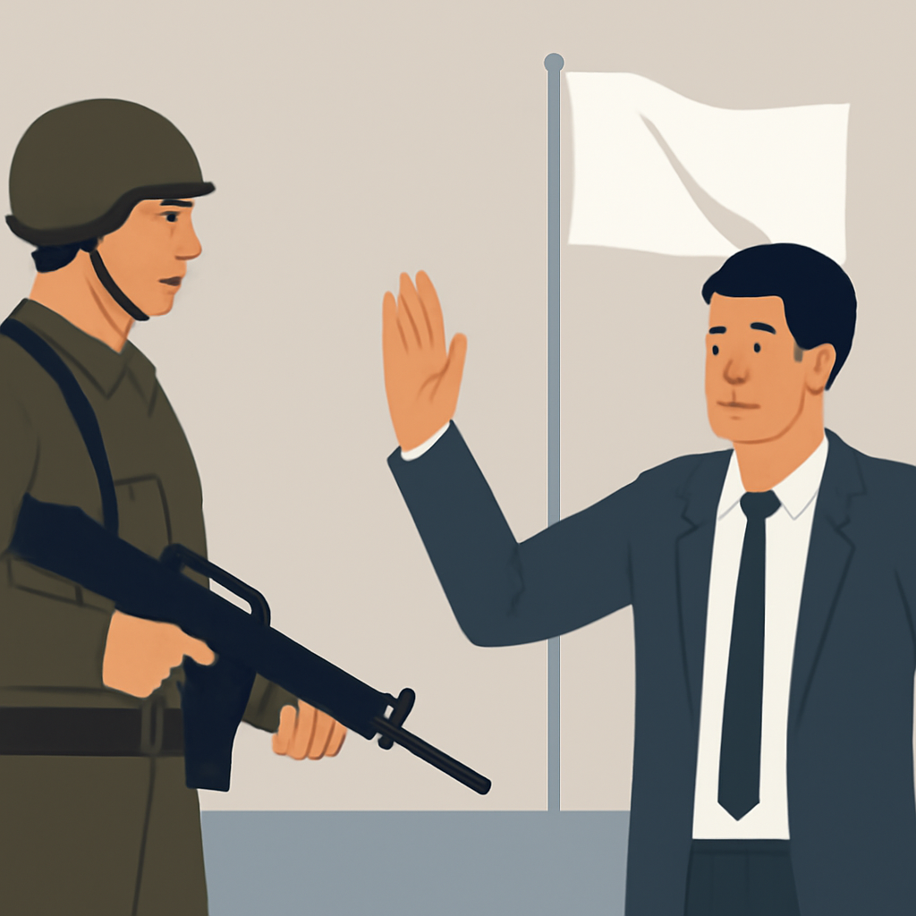 Как выглядит капитуляция на практике — иллюстрация к статье «капитуляция это»