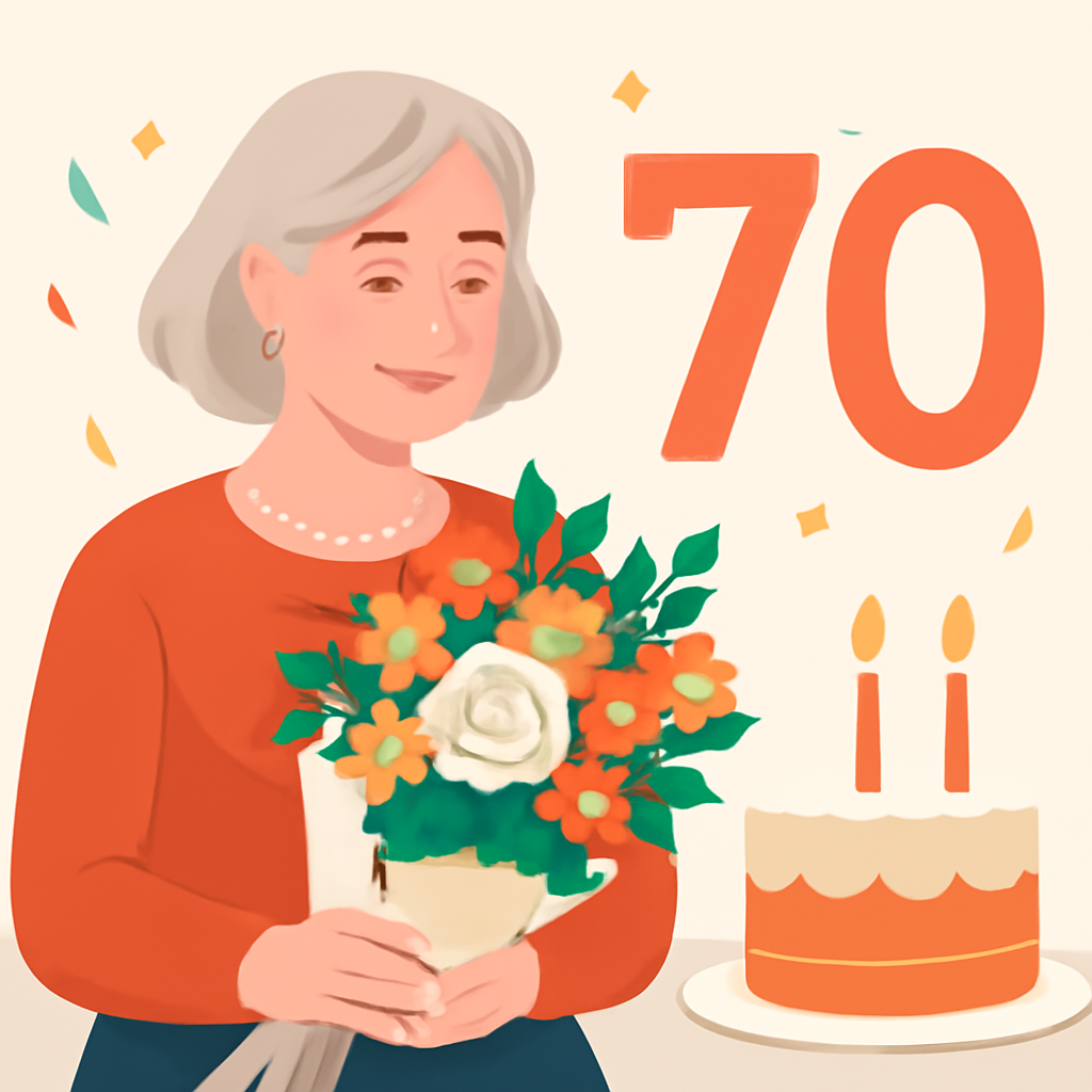 поздравление с 70-летием женщине своими словами топ 15 заготовок — иллюстрация к статье «поздравление с 70-летием женщине своими словами топ 15 заготовок»