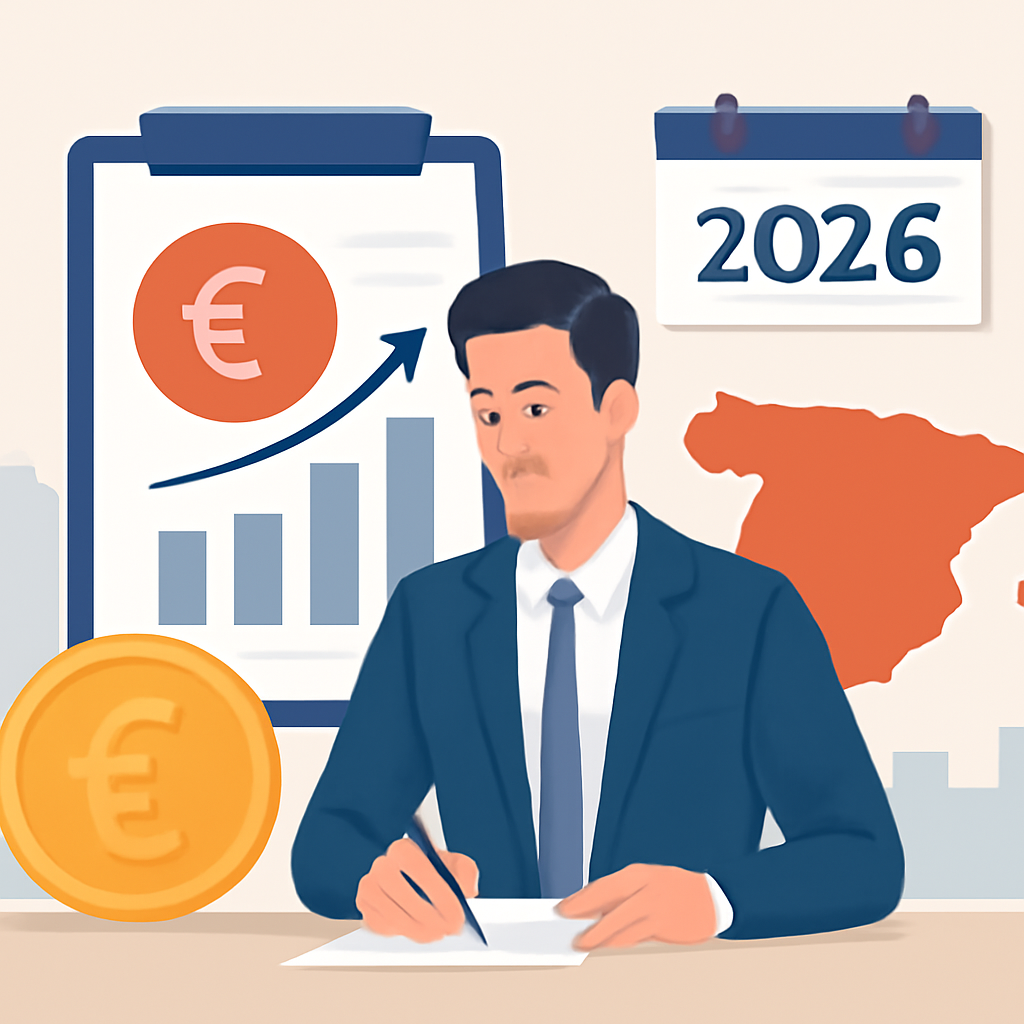 Конкретные цифры: что происходит с зарплатами в 2026 году — иллюстрация к статье «средняя зарплата в испании 2026»